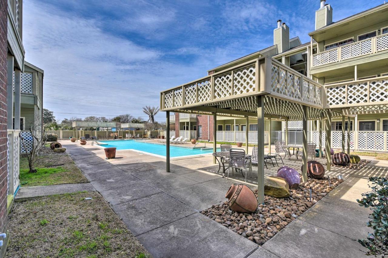 Galveston East End Condo With Pool Less Than 1 Mi To Beach! Bagian luar foto